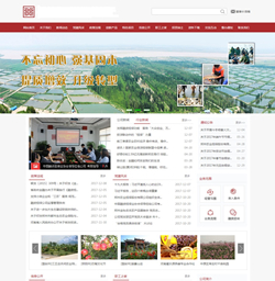 农业金融网站模版